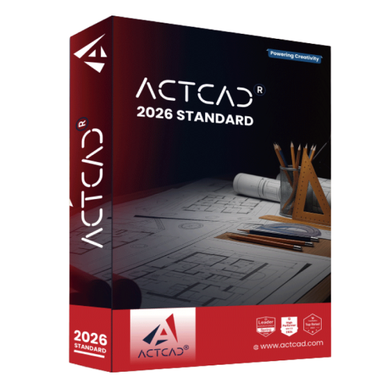 ActCAD 2026 標準版 序號版 [2D平面]